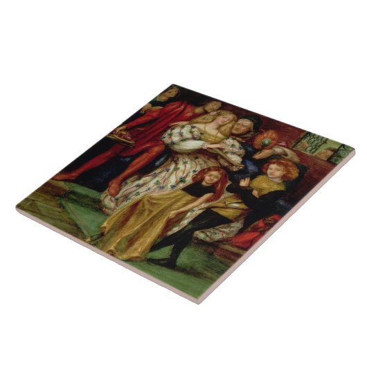 Borgia家族1863年 タイル (側面)