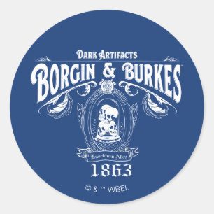 BORGIN & BURKES™ ダークアーティファクトストア グラフィック ラウンドシール