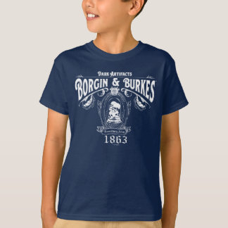 BORGIN & BURKES™ ダークグッズショップグラフィック Tシャツ