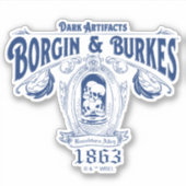 BORGIN & BURKES™ Dark Artifacts Store Graphic シール (正面)