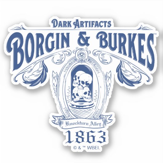 BORGIN & BURKES™ Dark Artifacts Store Graphic シール (正面)