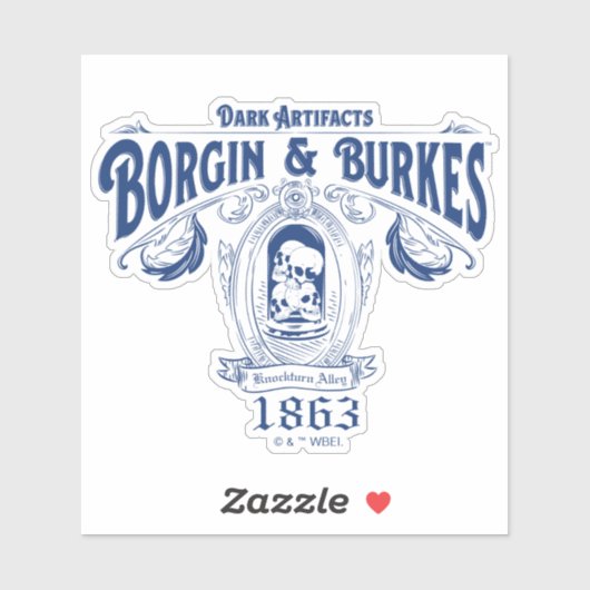 BORGIN & BURKES™ Dark Artifacts Store Graphic シール (シート)