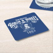 BORGIN & BURKES™ Dark Artifacts Store Graphic スクエアペーパーコースター (アングル)