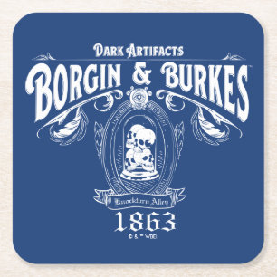 BORGIN & BURKES™ Dark Artifacts Store Graphic スクエアペーパーコースター