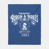 BORGIN & BURKES™ Dark Artifacts Store Graphic フリースブランケット (正面)