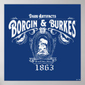 BORGIN & BURKES™ Dark Artifacts Store Graphic ポスター (正面)