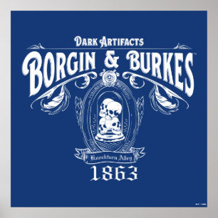 BORGIN & BURKES™ Dark Artifacts Store Graphic ポスター
