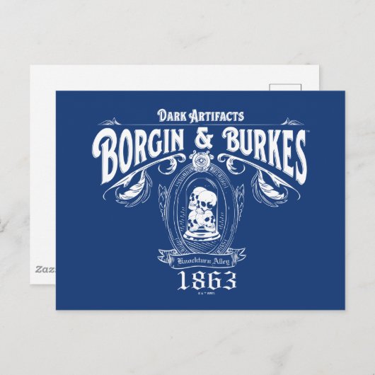 BORGIN & BURKES™ Dark Artifacts Store Graphic ポストカード (正面/裏面)