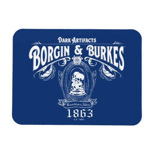 BORGIN & BURKES™ Dark Artifacts Store Graphic マグネット (横)