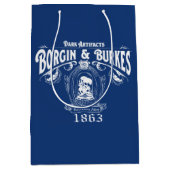 BORGIN & BURKES™ Dark Artifacts Store Graphic ミディアムペーパーバッグ (正面)