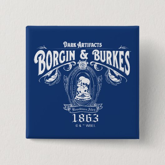 BORGIN & BURKES™ Dark Artifacts Store Graphic 缶バッジ (正面)