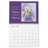 Borgo's The Artful Westie 2023 Calendar カレンダー (1月 2027)