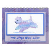 Borgo's The Artful Westie 2023 Calendar カレンダー (カバー)