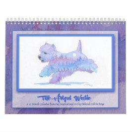 Borgo's The Artful Westie Calendar カレンダー