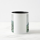 Borgundの横木教会、c.1150の眺め マグカップ (中央)