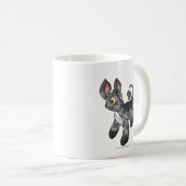 Boriは市松模様になりました コーヒーマグカップ (正面右)