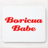 Boricuaの可愛い人 マウスパッド (正面)