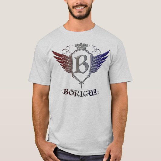 Boricua頂上 Tシャツ (正面)
