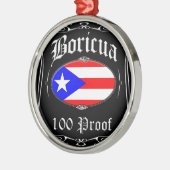 Boricua 100の証拠 メタルオーナメント (左)