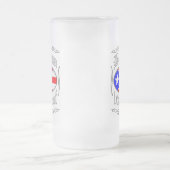 Boricua 100 Proof2 フロストグラスビールジョッキ (中央)