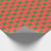 Boricua Coqui Christmas wrapping paper ラッピングペーパー (角)