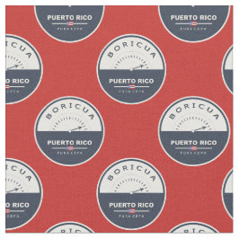 Boricua de Pura Cepaプエルトリコ ファブリック