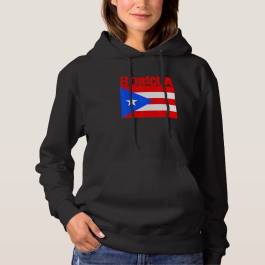 Boricua Roots Puerto Rico Pride PR Souvenir Puerto パーカ (正面)
