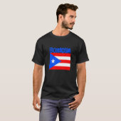 Boricua Roots Puerto Rico Pride PR Souvenir Puerto Tシャツ (正面フル)
