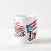 Boricua Strong コーヒーマグカップ (中央)