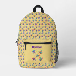 Boricua Vejigante backpack プリントバックパック