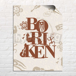 Boriken Puerto Rico Taino Wall Artダウンロードポスター ポスター