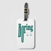 Boring ラゲッジタグ (正面縦)