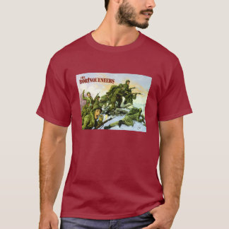 Borinqueneersの絵画のTシャツ Tシャツ