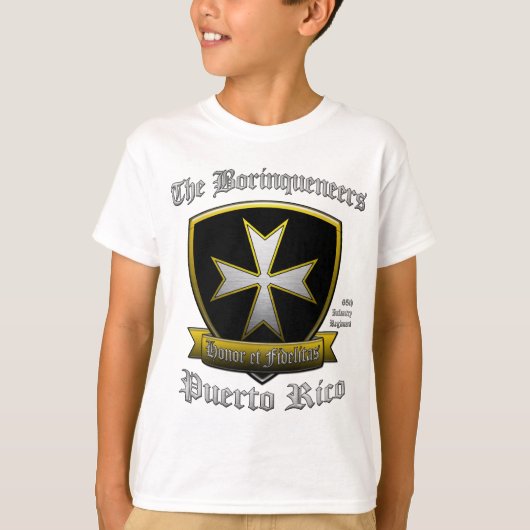 Borinqueneers Tシャツ (正面)