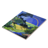 Boris Kustodievのアートワーク、嵐の後、 タイル (側面)