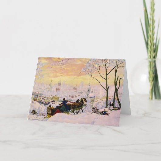 Boris KustodievパンケーキウィークCC0453 カード (正面)