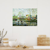 Boris Kustodiev art:春絵画、by Kustodiev ポスター (キッチン)