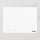 Borkumカスタマイズ可能なあいさつ葉書 ポストカード (裏面)