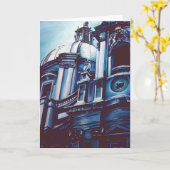 Bormini's Facadeグリーティングカード カード (黄色い花)