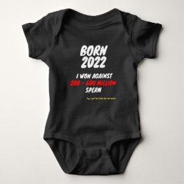 Born 2022 - I AM A WINNER Baby Strampler ベビーボディスーツ