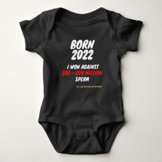 Born 2022 - I AM A WINNER Baby Strampler ベビーボディスーツ