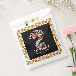 Born 2 Ball Sport Themed Boy 2nd Birthday Party フェイバーバッグ