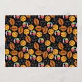 Born 2 Ball Sport Themed Boy 2nd Birthday Party 招待状 (裏面)