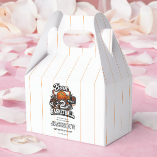 Born 2 Basketball | Sports Themed 2nd Birthday フェイバーボックス