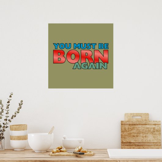 Born Again ポスター (キッチン)