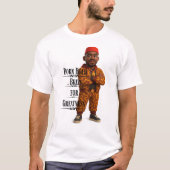 Born Bold Bred for Greatness,Afro modern,3d Tシャツ (正面)