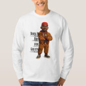 Born Bold Bred for Greatness,Afro modern,3d Tシャツ (正面)