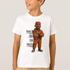 Born Bold Bred for Greatness,Afro modern,3d Tシャツ