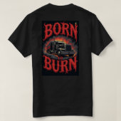 Born Burn. Tシャツ (デザイン裏面)