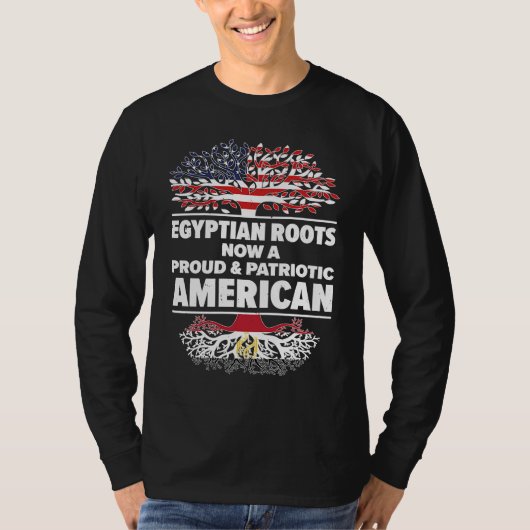 Born Egyptian Egypt American USA Citizenship  1 Tシャツ (正面)
